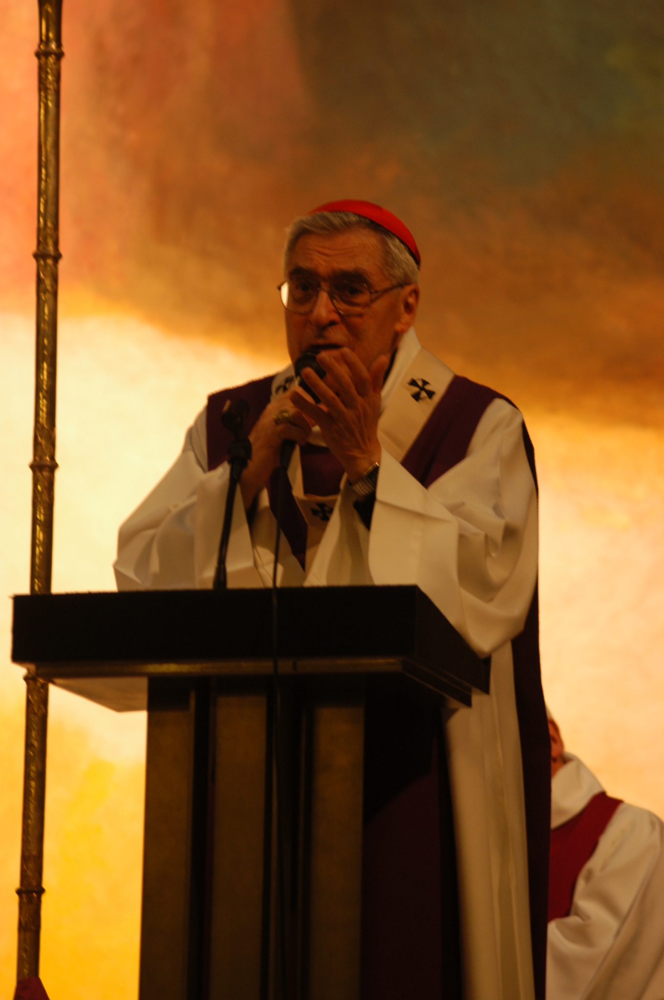 Cardinal Lustiger devant La rencontre