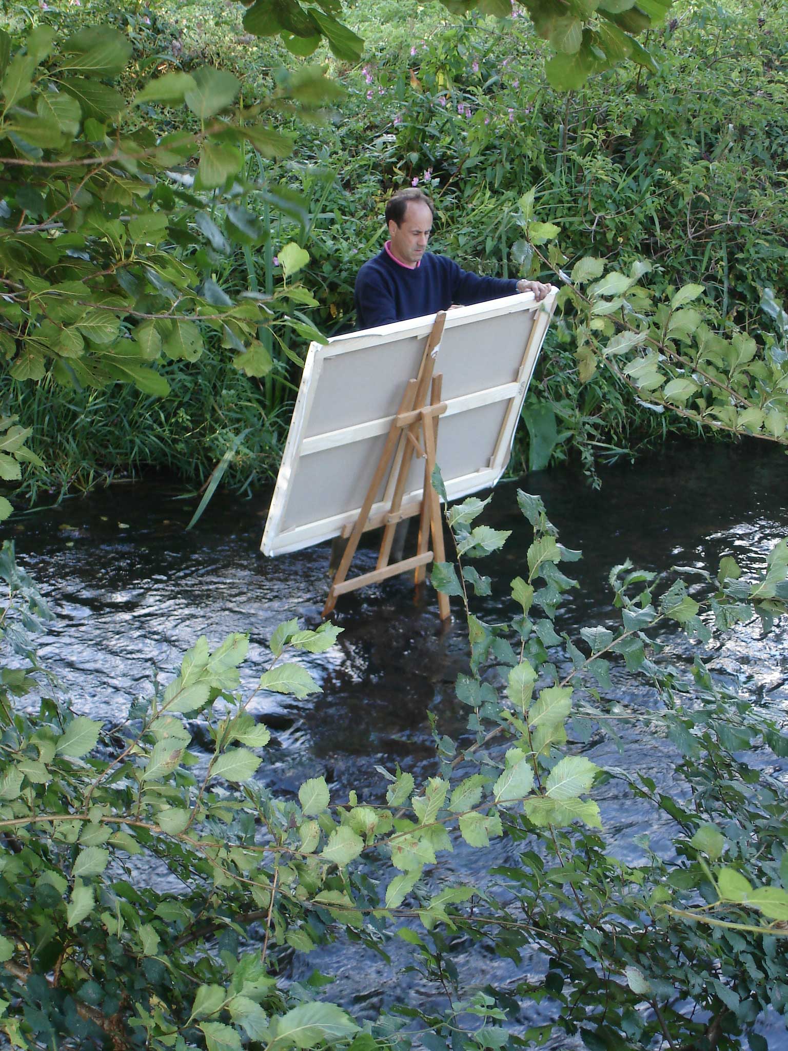 Malel dans la rivière